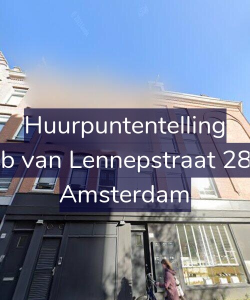 Foto gevel Huurpuntentelling voor Jacob van Lennepstraat 284-H, Amsterdam