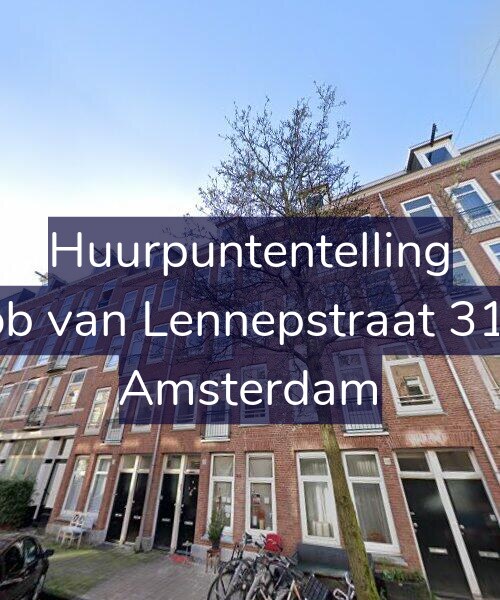 Foto gevel Huurpuntentelling voor Jacob van Lennepstraat 317-2, Amsterdam