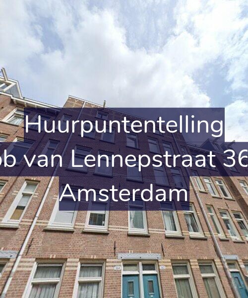 Foto gevel Huurpuntentelling voor Jacob van Lennepstraat 362-2, Amsterdam