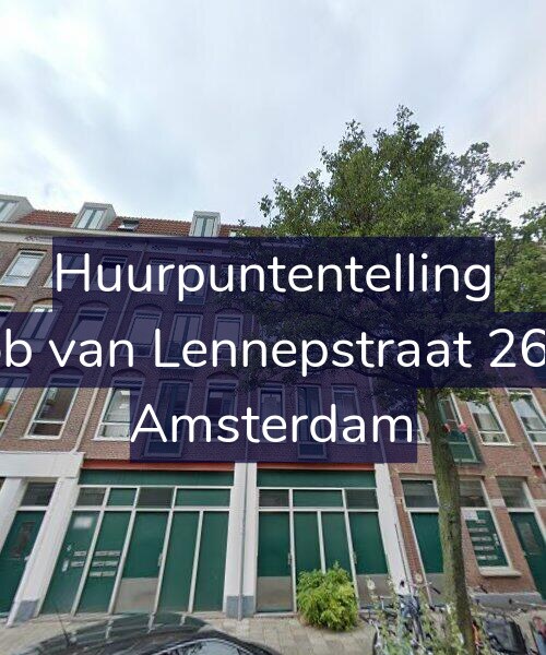 Foto gevel Huurpuntentelling voor Jacob van Lennepstraat 260-D, Amsterdam