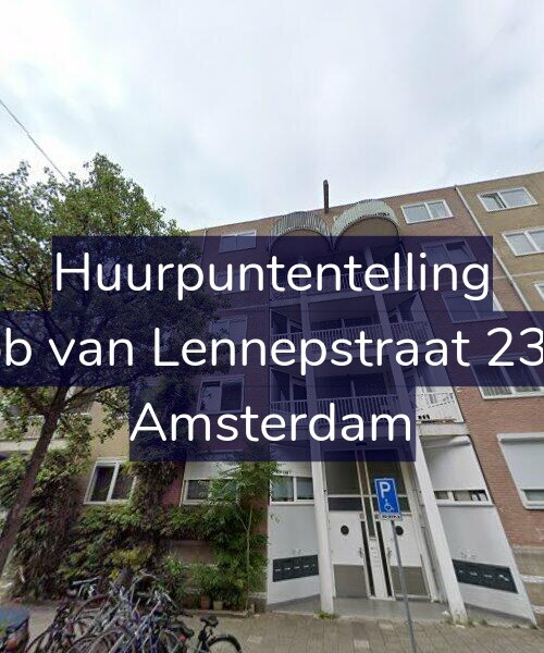 Foto gevel Huurpuntentelling voor Jacob van Lennepstraat 232-D, Amsterdam