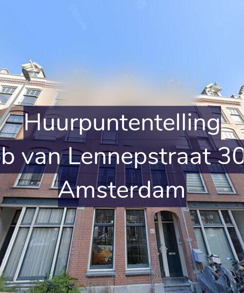 Foto gevel Huurpuntentelling voor Jacob van Lennepstraat 302-A, Amsterdam