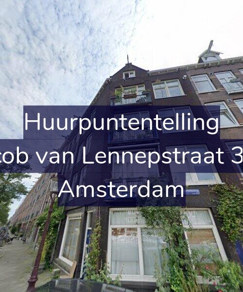 Foto gevel Huurpuntentelling voor Jacob van Lennepstraat 377, Amsterdam