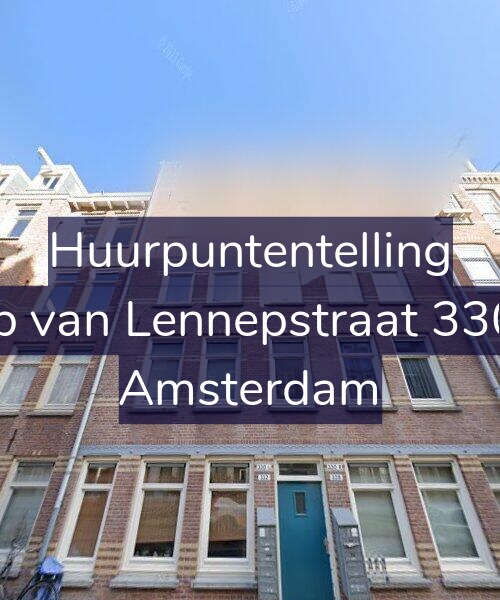 Foto gevel Huurpuntentelling voor Jacob van Lennepstraat 330-3R, Amsterdam