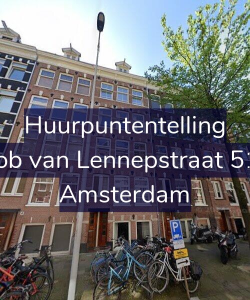 Foto gevel Huurpuntentelling voor Jacob van Lennepstraat 51-H, Amsterdam