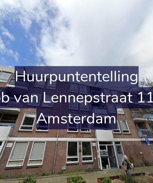 Foto gevel Huurpuntentelling voor Jacob van Lennepstraat 116-C, Amsterdam