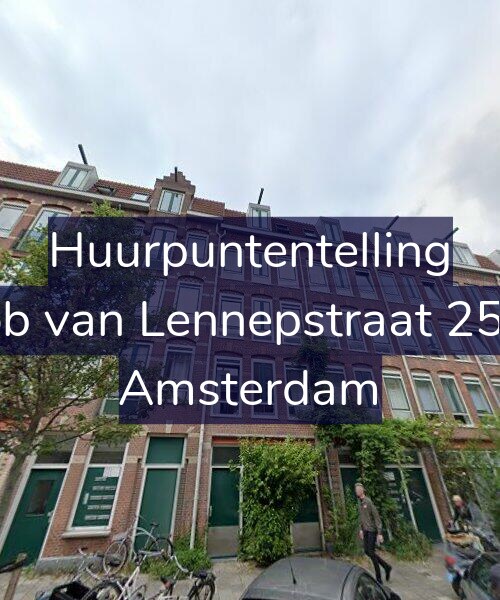 Foto gevel Huurpuntentelling voor Jacob van Lennepstraat 250-A, Amsterdam