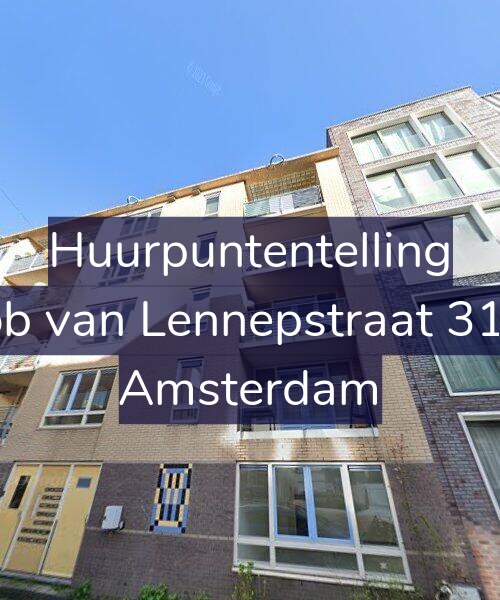 Foto gevel Huurpuntentelling voor Jacob van Lennepstraat 318-C, Amsterdam