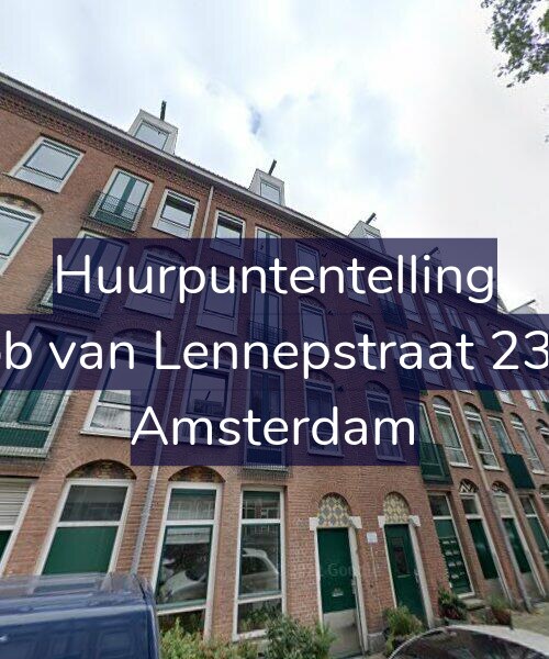 Foto gevel Huurpuntentelling voor Jacob van Lennepstraat 237-A, Amsterdam