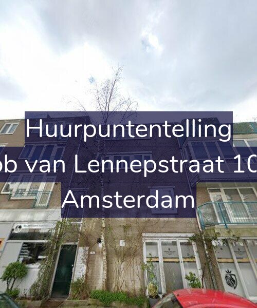 Foto gevel Huurpuntentelling voor Jacob van Lennepstraat 101-E, Amsterdam