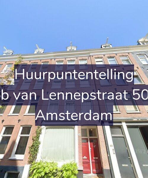 Foto gevel Huurpuntentelling voor Jacob van Lennepstraat 50-2A, Amsterdam