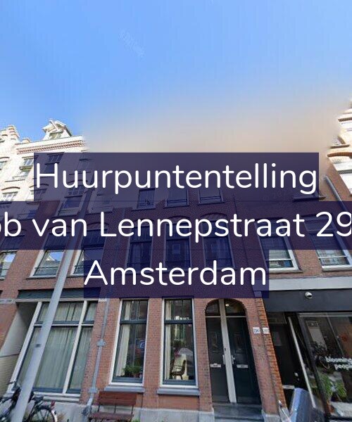 Foto gevel Huurpuntentelling voor Jacob van Lennepstraat 290-C, Amsterdam