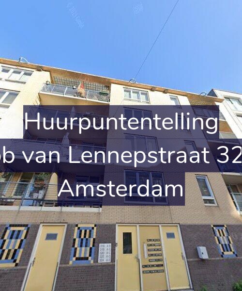 Foto gevel Huurpuntentelling voor Jacob van Lennepstraat 320-C, Amsterdam