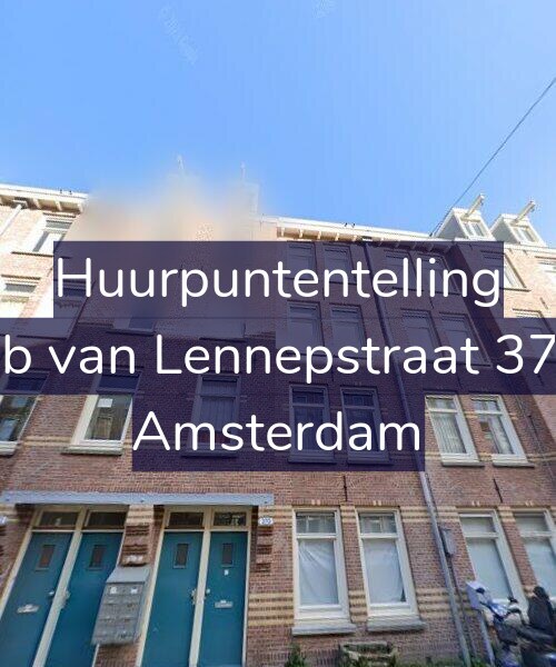 Foto gevel Huurpuntentelling voor Jacob van Lennepstraat 370-H, Amsterdam