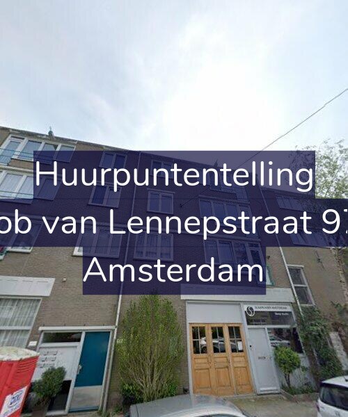 Foto gevel Huurpuntentelling voor Jacob van Lennepstraat 97-B, Amsterdam