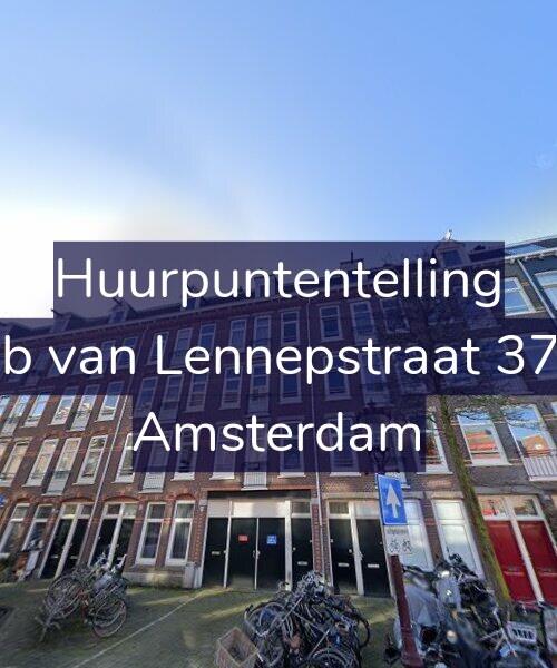 Foto gevel Huurpuntentelling voor Jacob van Lennepstraat 373-H, Amsterdam