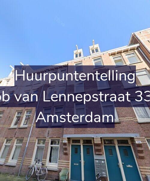 Foto gevel Huurpuntentelling voor Jacob van Lennepstraat 336-3, Amsterdam