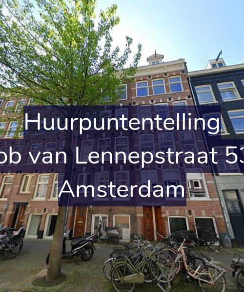 Foto gevel Huurpuntentelling voor Jacob van Lennepstraat 53-H, Amsterdam