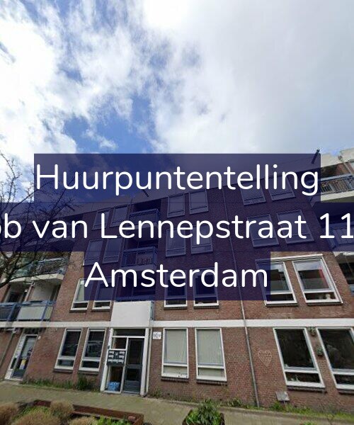 Foto gevel Huurpuntentelling voor Jacob van Lennepstraat 118-B, Amsterdam