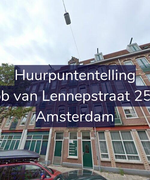 Foto gevel Huurpuntentelling voor Jacob van Lennepstraat 258-C, Amsterdam