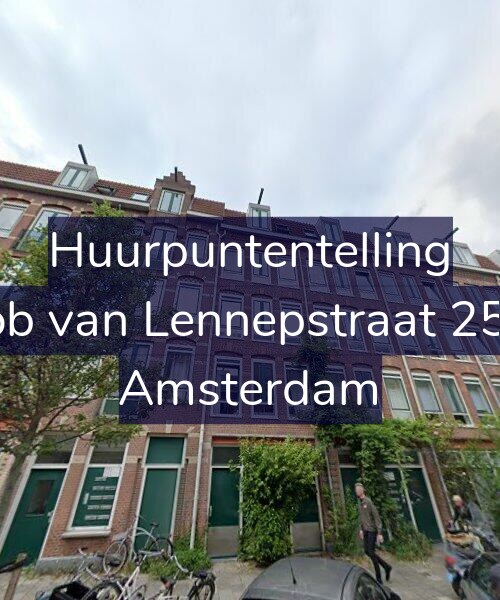 Foto gevel Huurpuntentelling voor Jacob van Lennepstraat 250-E, Amsterdam