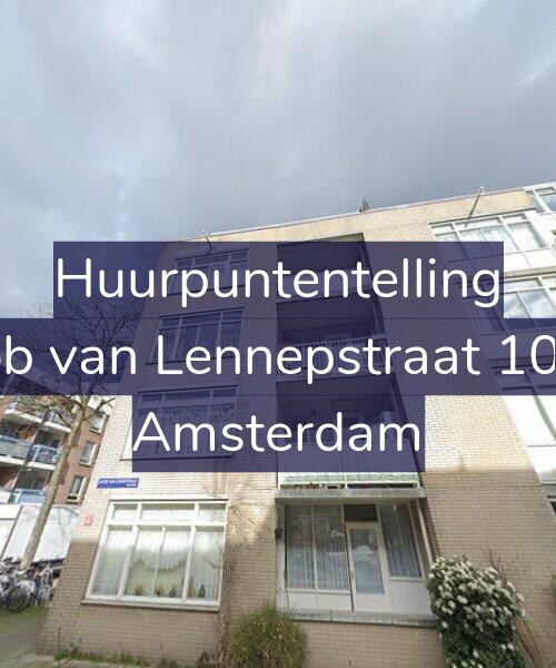 Foto gevel Huurpuntentelling voor Jacob van Lennepstraat 106-D, Amsterdam
