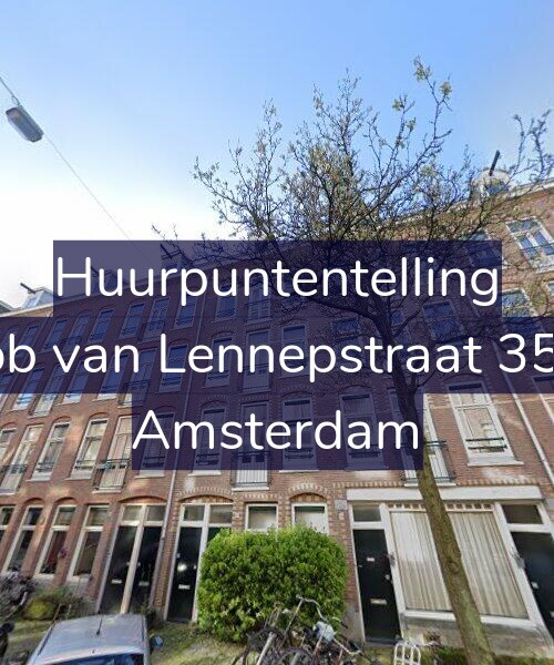 Foto gevel Huurpuntentelling voor Jacob van Lennepstraat 357-2, Amsterdam