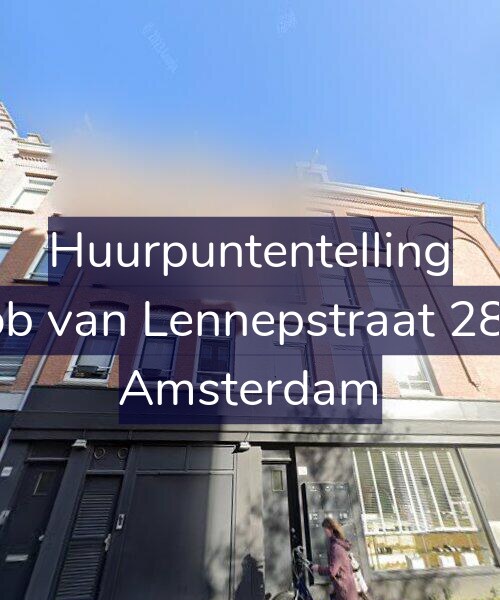 Foto gevel Huurpuntentelling voor Jacob van Lennepstraat 284-K, Amsterdam