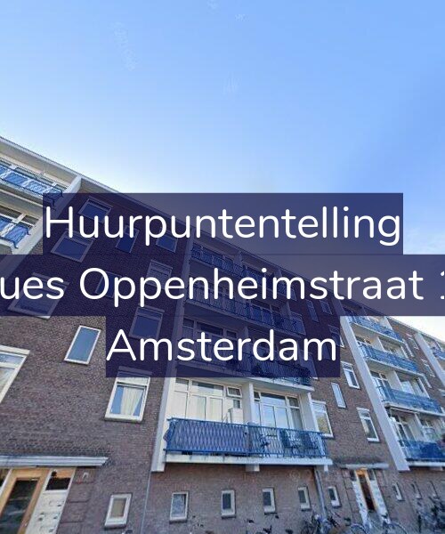 Foto gevel Huurpuntentelling voor Jacques Oppenheimstraat 14-3, Amsterdam