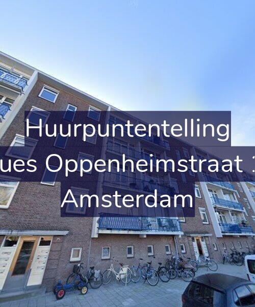 Foto gevel Huurpuntentelling voor Jacques Oppenheimstraat 14-1, Amsterdam