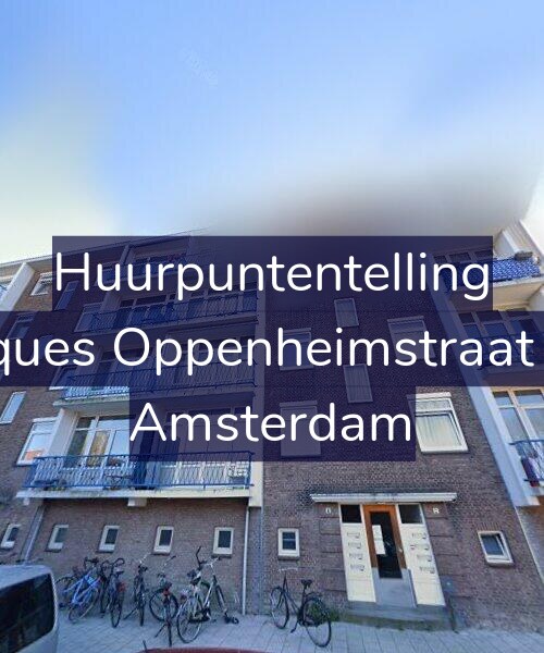 Foto gevel Huurpuntentelling voor Jacques Oppenheimstraat 4-1, Amsterdam