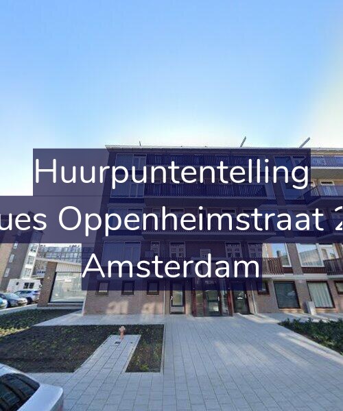 Foto gevel Huurpuntentelling voor Jacques Oppenheimstraat 28-H, Amsterdam