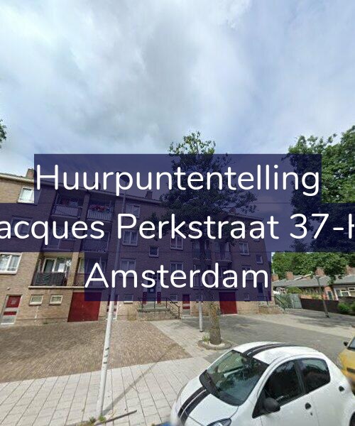 Foto gevel Huurpuntentelling voor Jacques Perkstraat 37-H, Amsterdam
