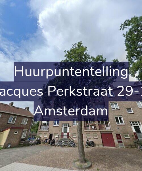 Foto gevel Huurpuntentelling voor Jacques Perkstraat 29-1, Amsterdam
