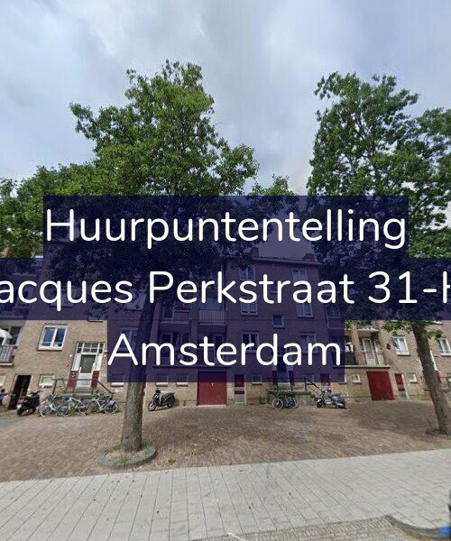 Foto gevel Huurpuntentelling voor Jacques Perkstraat 31-H, Amsterdam