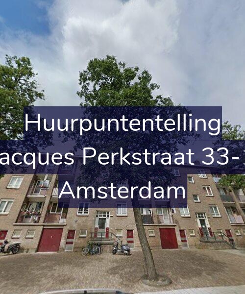 Foto gevel Huurpuntentelling voor Jacques Perkstraat 33-1, Amsterdam