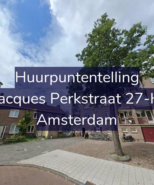 Foto gevel Huurpuntentelling voor Jacques Perkstraat 27-H, Amsterdam
