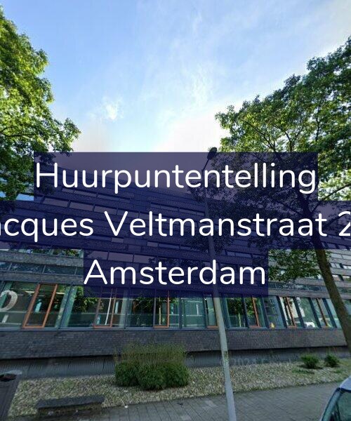 Foto gevel Huurpuntentelling voor Jacques Veltmanstraat 29, Amsterdam