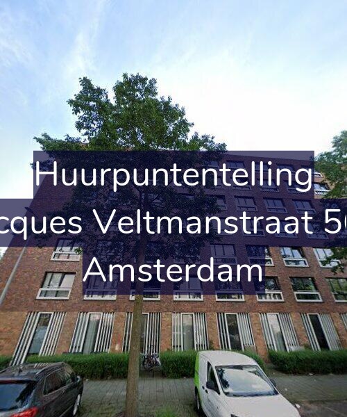 Foto gevel Huurpuntentelling voor Jacques Veltmanstraat 563, Amsterdam