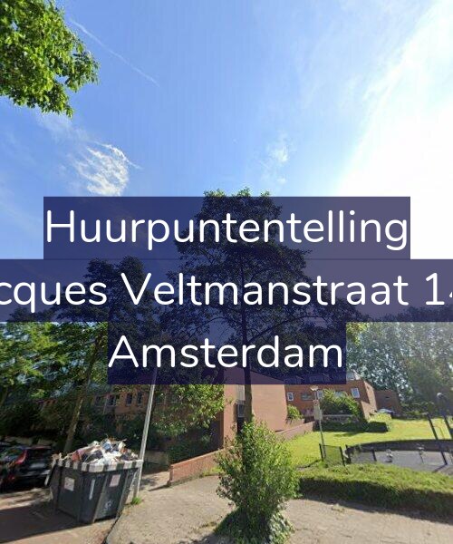 Foto gevel Huurpuntentelling voor Jacques Veltmanstraat 145, Amsterdam