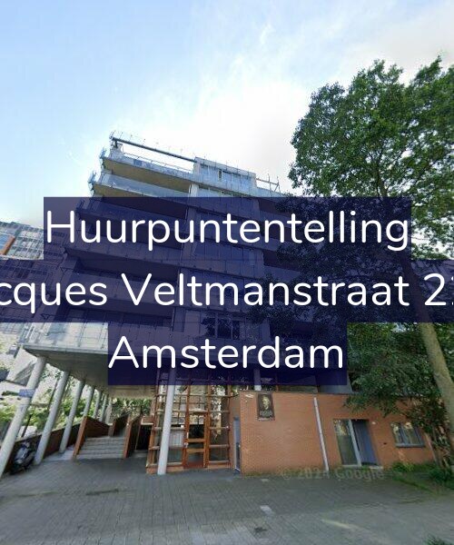 Foto gevel Huurpuntentelling voor Jacques Veltmanstraat 221, Amsterdam