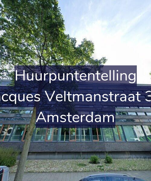 Foto gevel Huurpuntentelling voor Jacques Veltmanstraat 37, Amsterdam