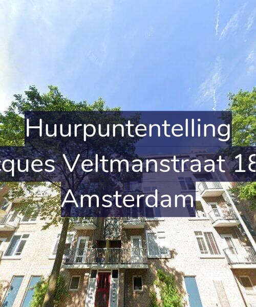 Foto gevel Huurpuntentelling voor Jacques Veltmanstraat 18-2, Amsterdam