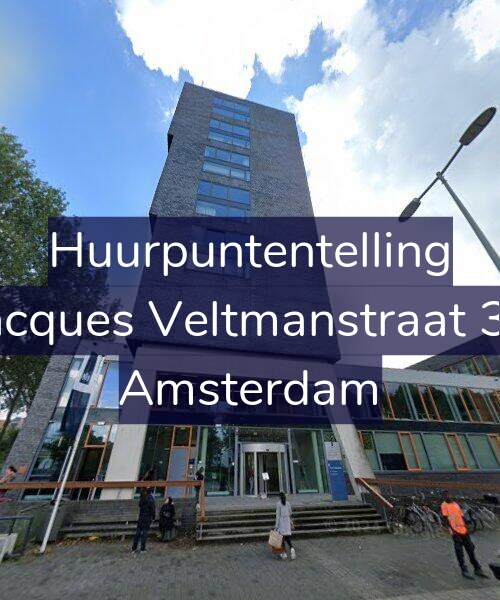 Foto gevel Huurpuntentelling voor Jacques Veltmanstraat 39, Amsterdam