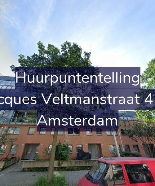 Foto gevel Huurpuntentelling voor Jacques Veltmanstraat 417, Amsterdam