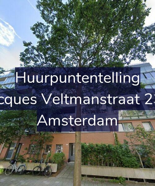 Foto gevel Huurpuntentelling voor Jacques Veltmanstraat 239, Amsterdam
