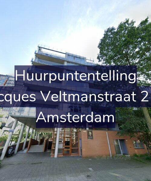 Foto gevel Huurpuntentelling voor Jacques Veltmanstraat 215, Amsterdam