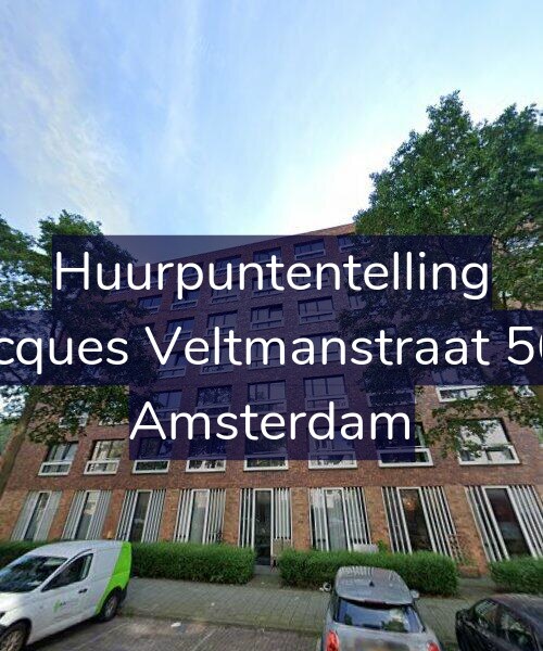 Foto gevel Huurpuntentelling voor Jacques Veltmanstraat 561, Amsterdam
