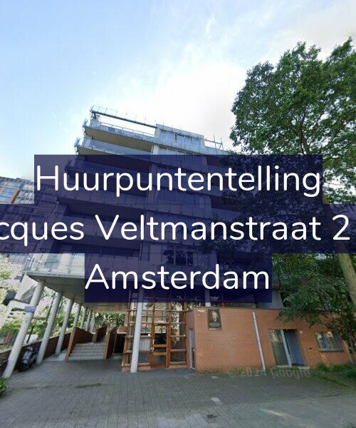 Foto gevel Huurpuntentelling voor Jacques Veltmanstraat 211, Amsterdam