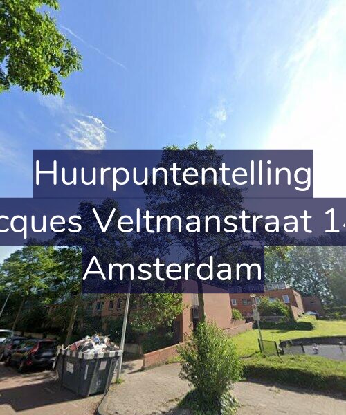 Foto gevel Huurpuntentelling voor Jacques Veltmanstraat 147, Amsterdam